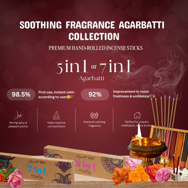 Experience Five Signature Aromas in Our 5-in-1 & 7-in-1 Collection
